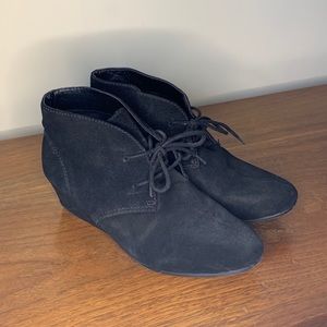 Nine West wedge booties